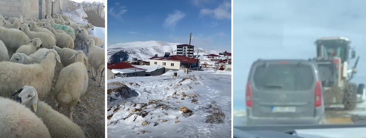 Akbaba’nın yolu ve suyu açıldı