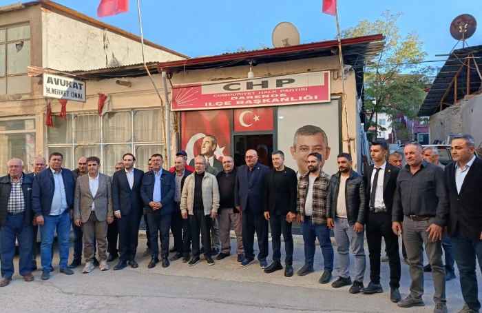 CHP’li Vekiller Darende’de