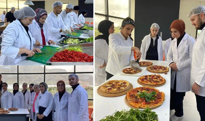 Darende ve Kale birlikte yemek yaptı