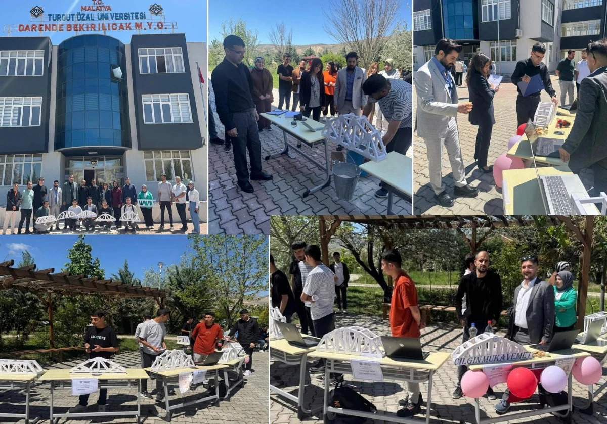 İki Malzemeli Köprüler Yarıştı