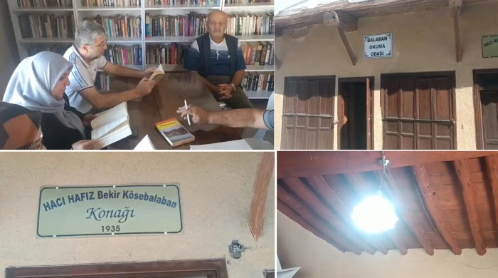Tarihi Konak Okuma Salonu Oldu