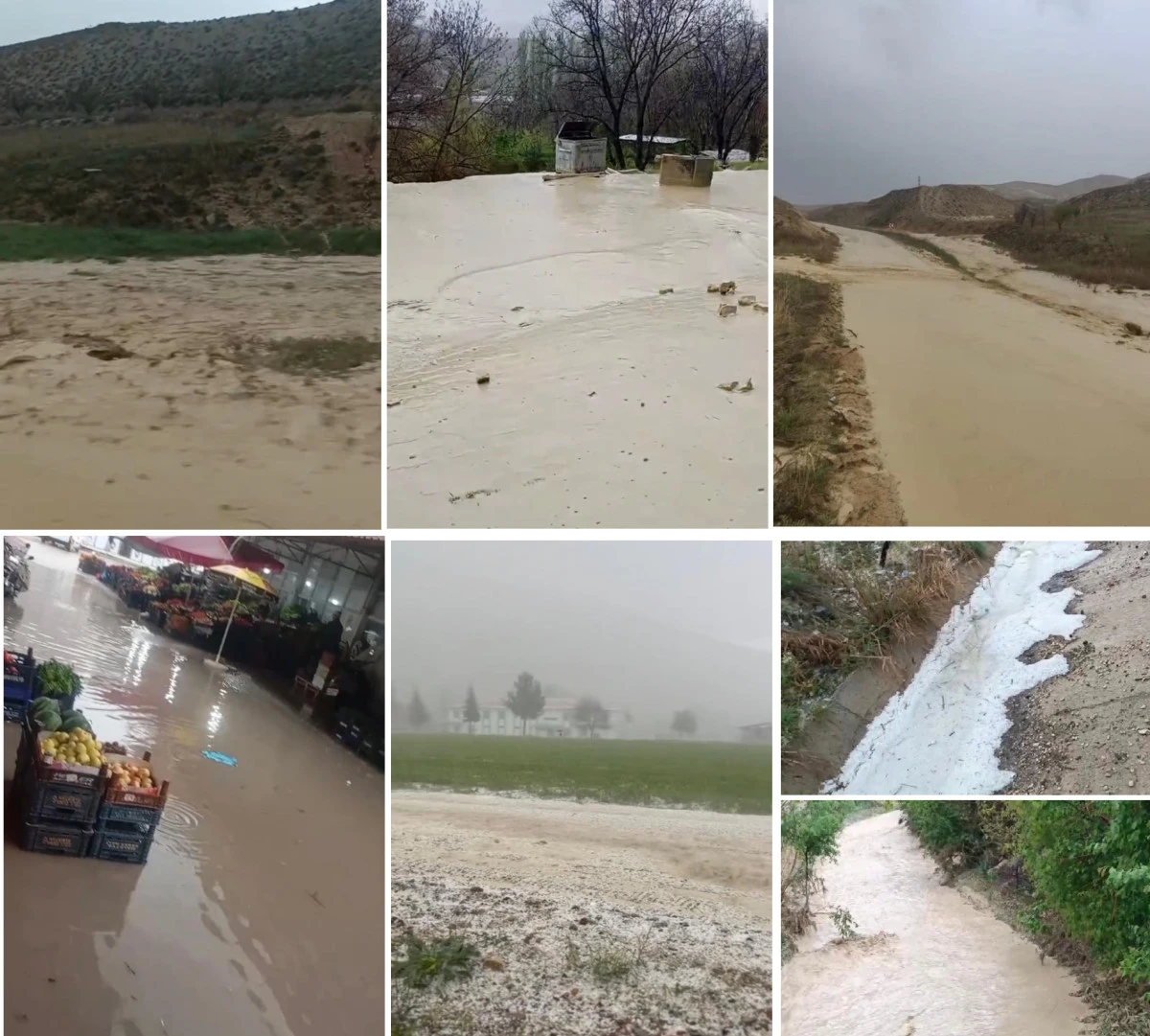 Yenice ve Gökyar’da sel