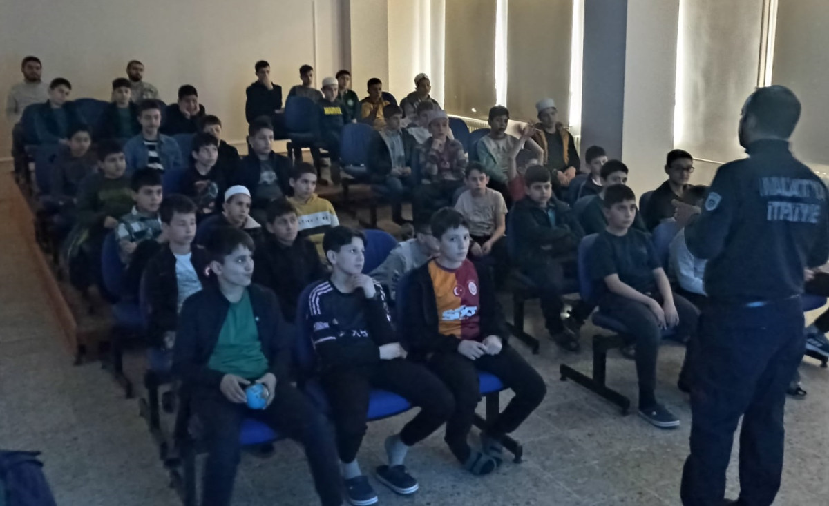 154 öğrenciye yangın eğitimi