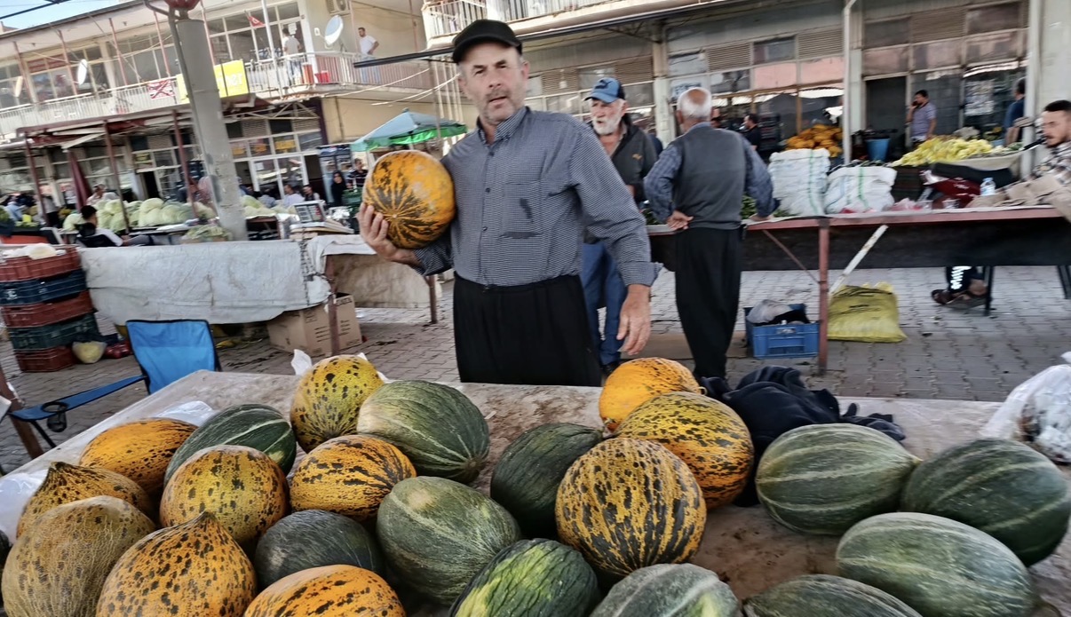 Yaz Kış Yenen Irmaklı Kavunu Tezgâhlarda