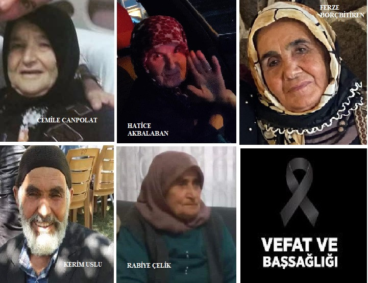 6 kişi vefat etti
