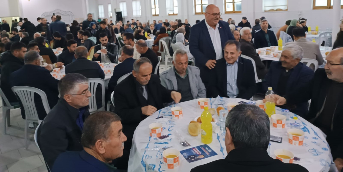 Ağbaba’nın iftarına yoğun ilgi