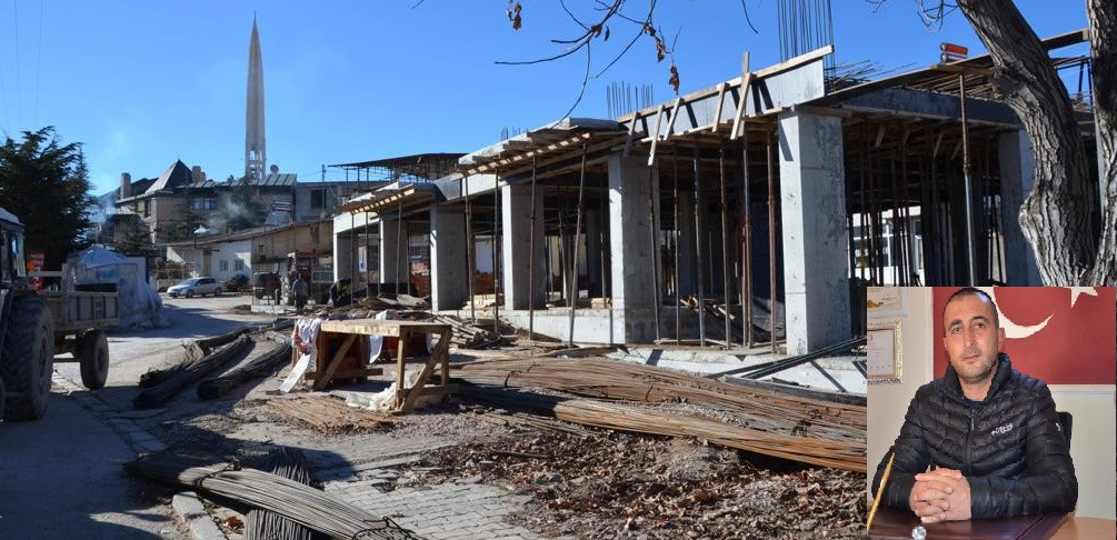 Balaban’da işyeri inşaatları yükseliyor