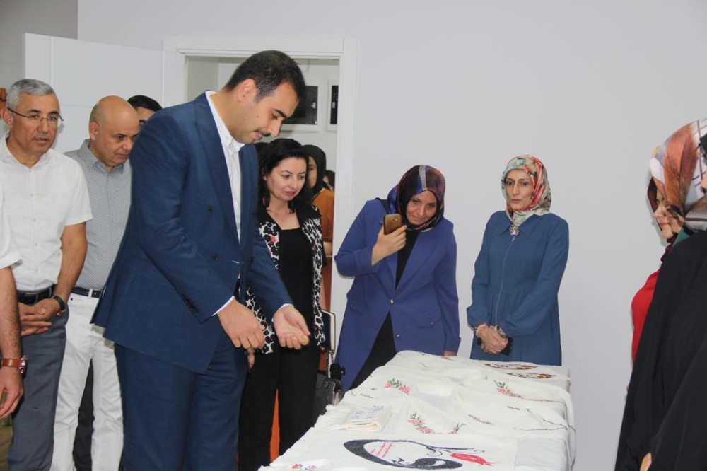 Darende Aile Destek Merkezi Üretmeye Başladı