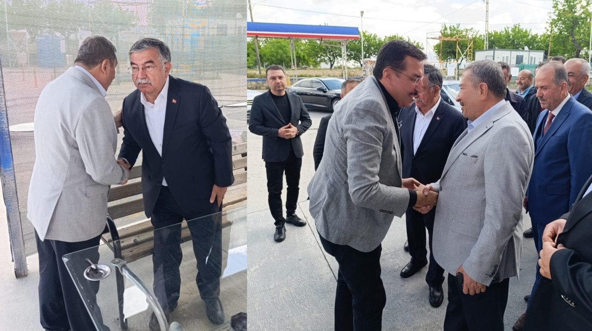 Darende, eski bakanları ağırladı