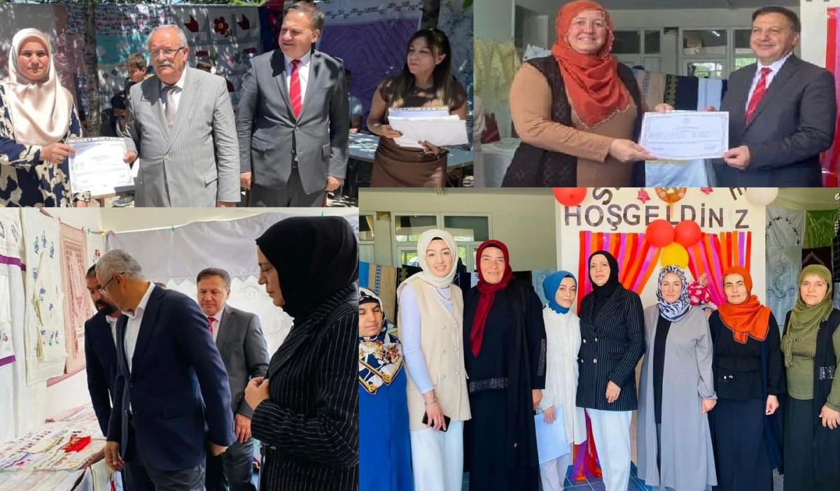 Darende’de el işlerine tam puan