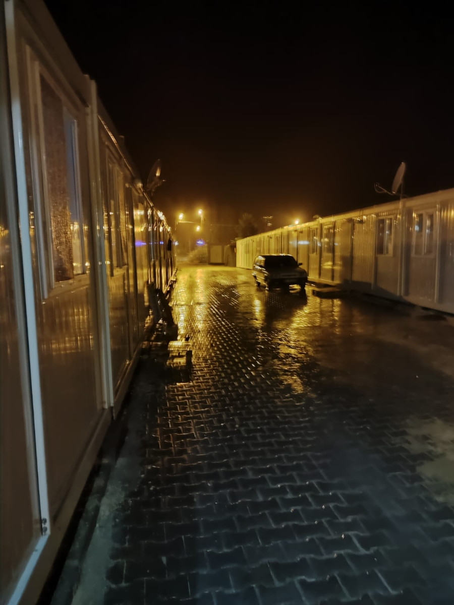 Darende’de yağmur başladı