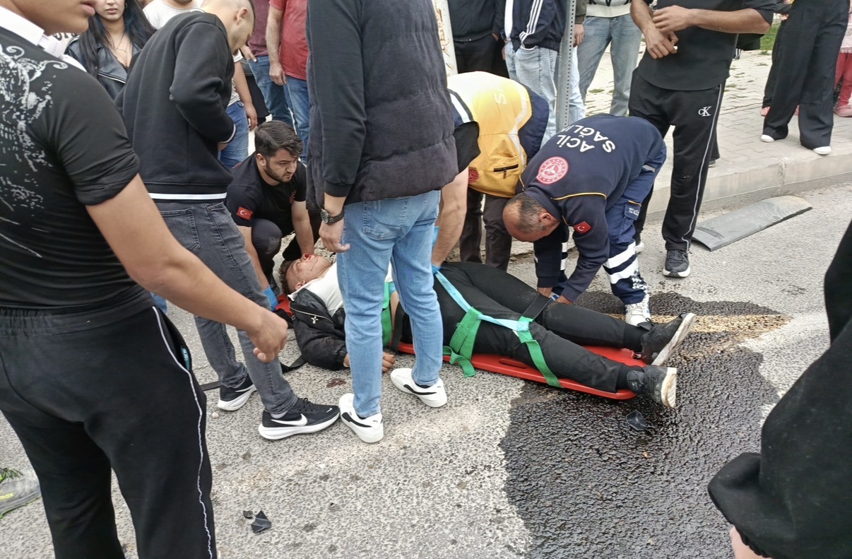 Darende’de Motosiklet Kazası: 1 Ağır Yaralı