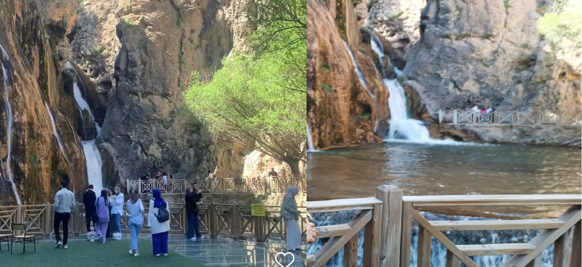 Günpınar Şelalesi, sezonu açtı