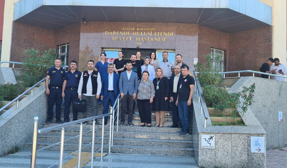 Hastanede yangın eğitimi