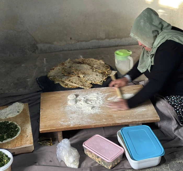 Ispanaklı Ekmek Daveti Gönülleri Isıttı