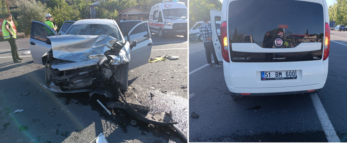 Sandıkkaya’da kaza: 6 yaralı