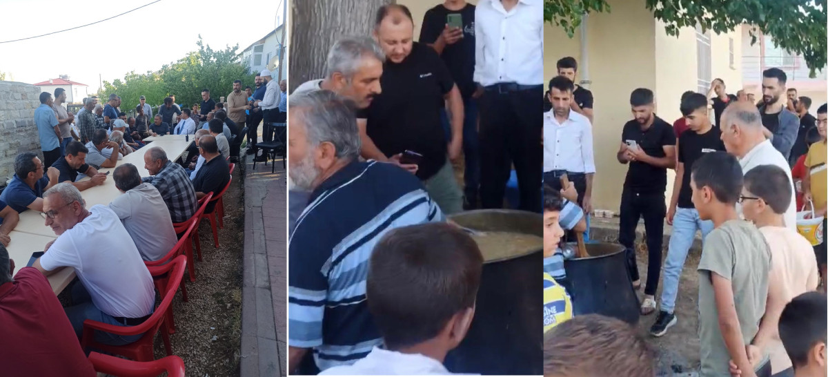 Yeniköy’de aşureler yenildi