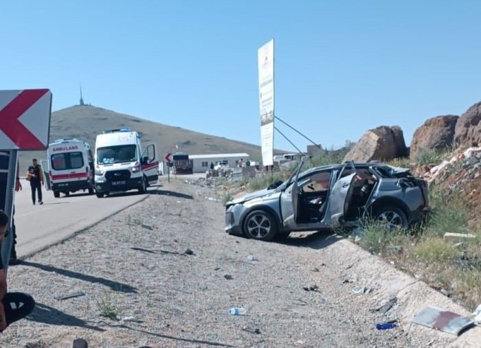Yukarıulupınar’da kaza: 1 ölü, 3 ağır yaralı