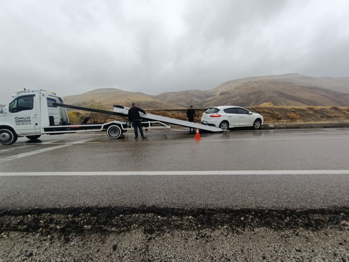 Yukarıulupınar’da kaza