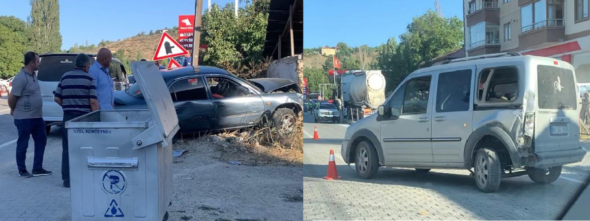 Zincirleme kaza: 2 yaralı